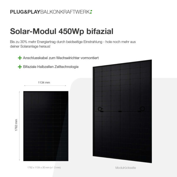 20335 Balkonkraftwerk Universaldach 900:800 Bifazial 04