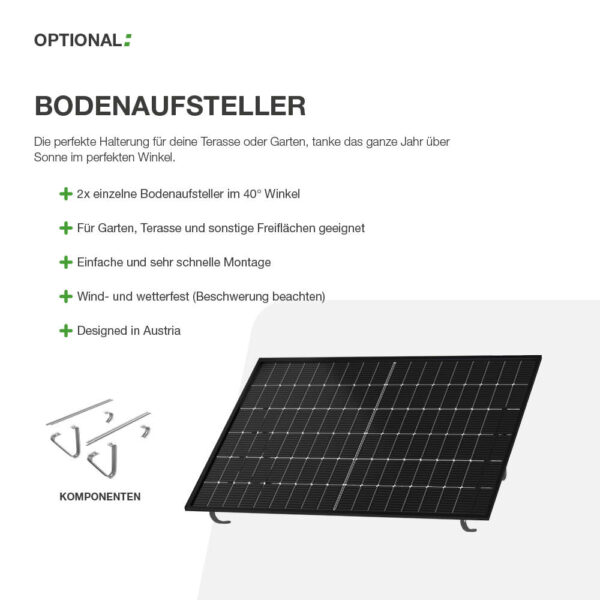 20339 Balkonkraftwerk Basic 900:800 Bifazial Mit Balkonkraftwerkspeicher V3 Generation Basis 2,24 Kwh 11