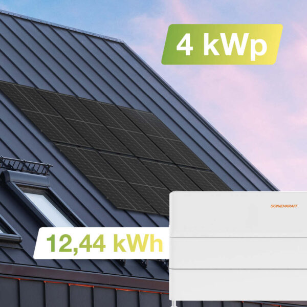 21100 Solaranlage Universaldach 4kwp Mit Speicher 12,44kwh 01