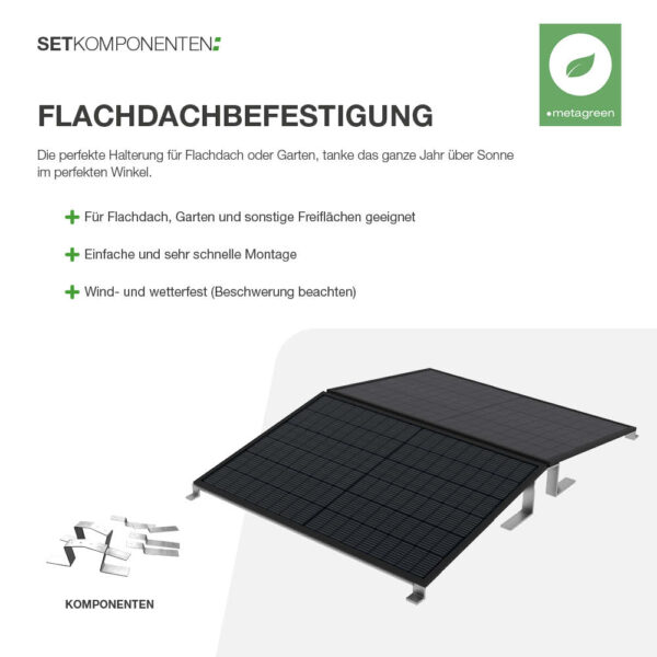 21120 Solaranlage Flachdach 4kwp Mit Speicher 12,44kwh 08