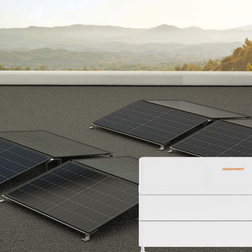 21121 Solaranlage Flachdach 6kwp Mit Speicher 12,44kwh10