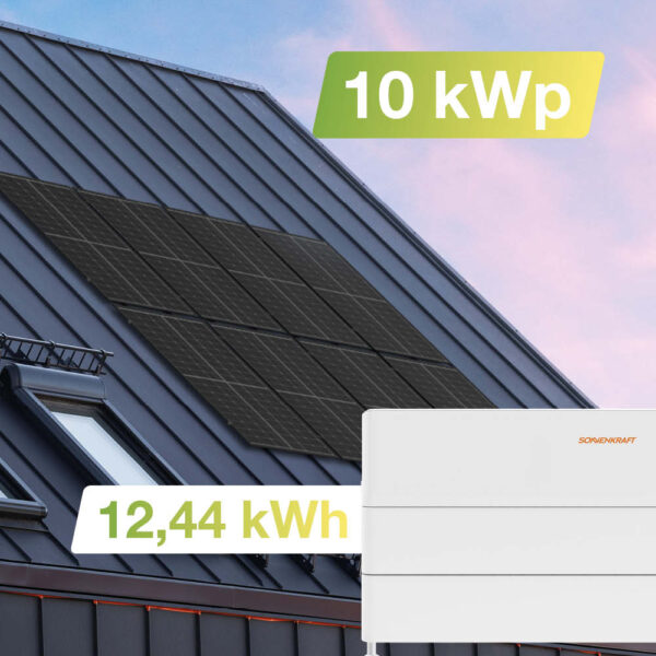 21203 Solaranlage Universaldach 10kwp Mit Speicher 12,44kwh