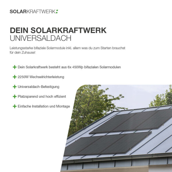 20347 Solarkraftwerk Universaldach 2700:2250 3 Phasig Bifazial 02