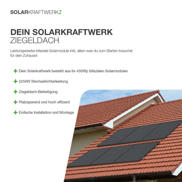 20349 Solarkraftwerk Ziegeldach 2700:2250 3 Phasig Bifazial 02