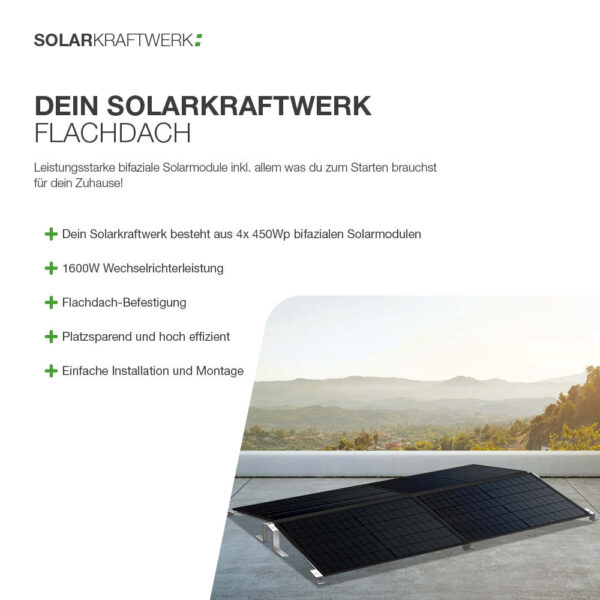 20350 Solarkraftwerk Flachdach 1800:1600 Bifazial 02