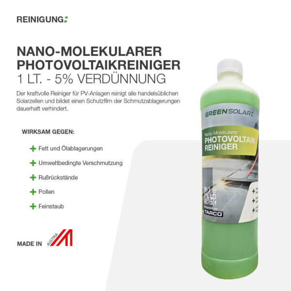 10051 Nano Molekularer Photovoltaikreiniger 1 Lt 5% Verdünnung 02